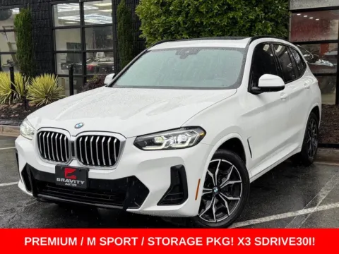 White 2023 BMW X3 sDrive30i for sale in Sandy Springs, GA