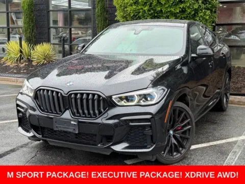 Black 2022 BMW X6 xDrive40i for sale in Sandy Springs, GA
