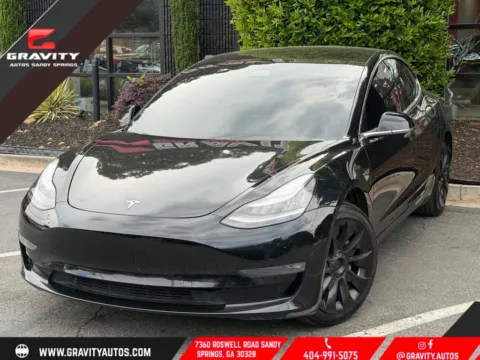 Black 2019 Tesla Model 3 Mid Range for sale in Sandy Springs, GA