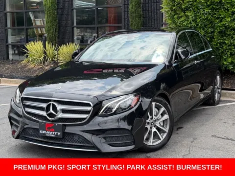 Black 2020 Mercedes-Benz E-Class E 450 for sale in Sandy Springs, GA