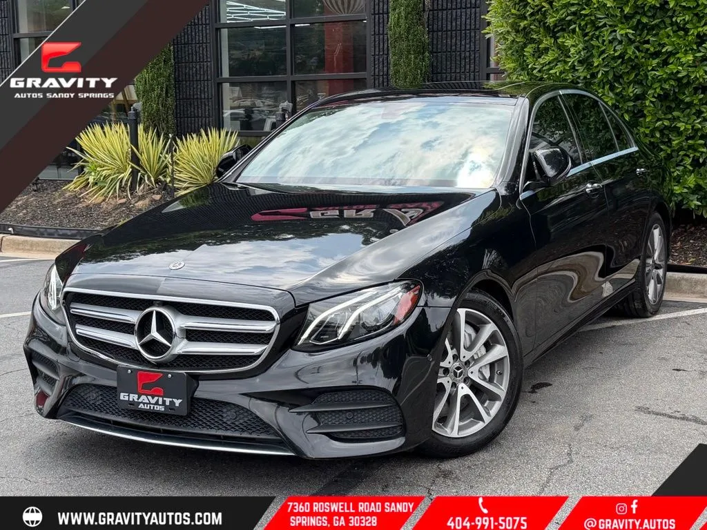 Black 2020 Mercedes-Benz E-Class E 450 for sale in Sandy Springs, GA