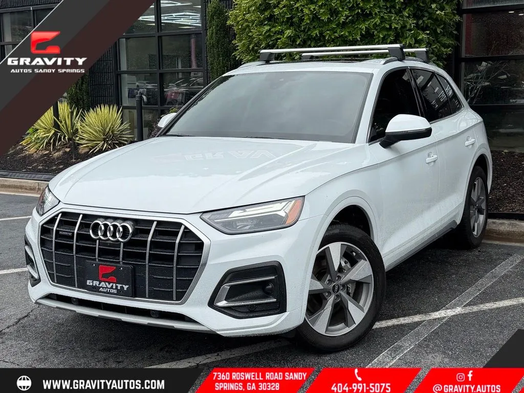 White 2022 Audi Q5 40 Premium Plus for sale in Sandy Springs, GA