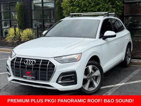 White 2022 Audi Q5 40 Premium Plus for sale in Sandy Springs, GA