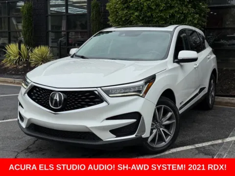 White 2021 Acura RDX Technology Package for sale in Sandy Springs, GA
