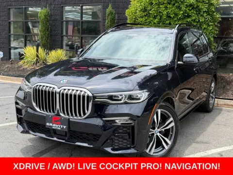 Black 2021 BMW X7 xDrive40i for sale in Sandy Springs, GA