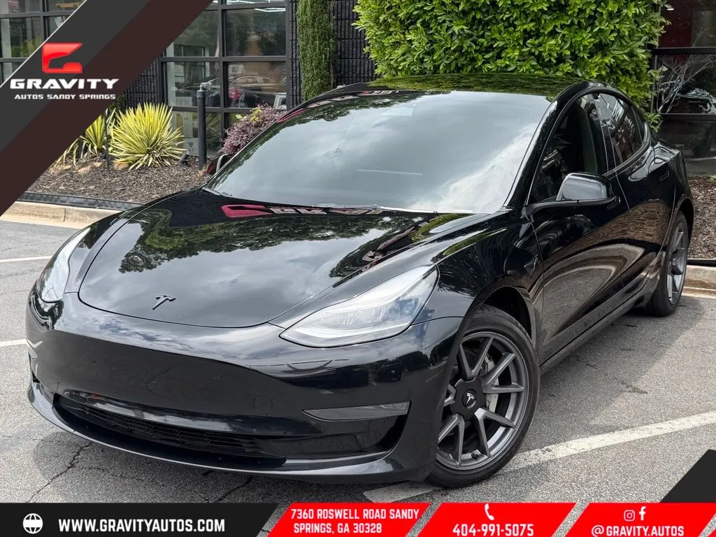 Black 2023 Tesla Model 3 for sale in Sandy Springs, GA