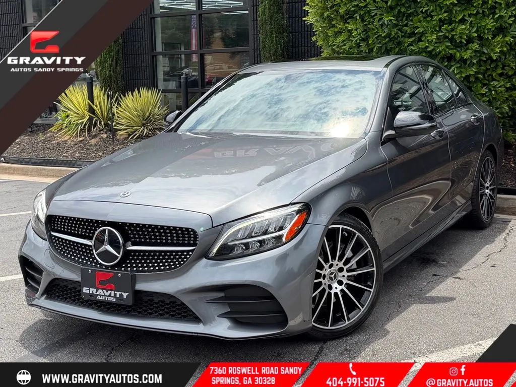 Gray 2021 Mercedes-Benz C-Class C 300 for sale in Sandy Springs, GA