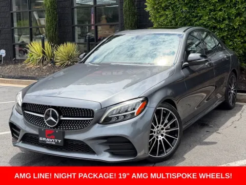 Gray 2021 Mercedes-Benz C-Class C 300 for sale in Sandy Springs, GA