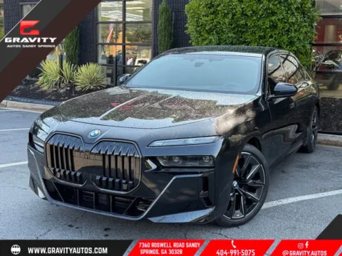 Black 2024 BMW i7 eDrive50 for sale in Sandy Springs, GA