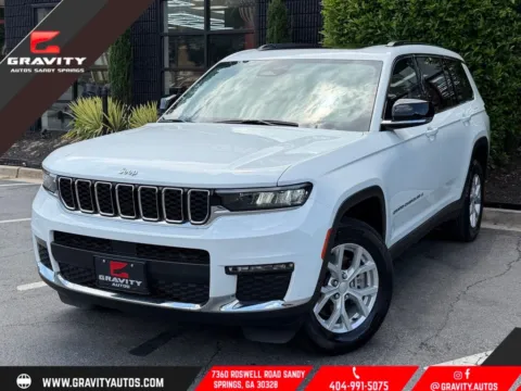 White 2023 Jeep Grand Cherokee L Limited for sale in Sandy Springs, GA