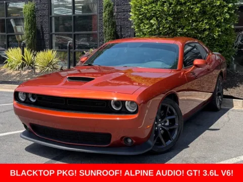 Orange 2021 Dodge Challenger GT for sale in Sandy Springs, GA