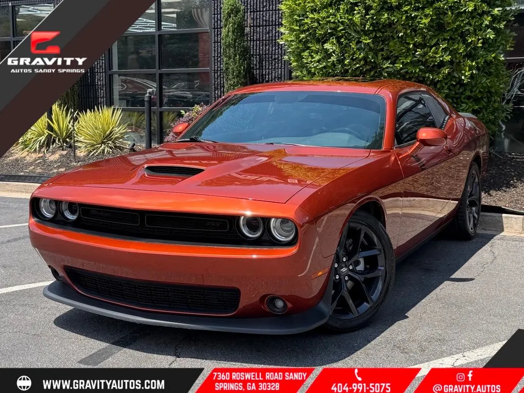 Orange 2021 Dodge Challenger GT for sale in Sandy Springs, GA