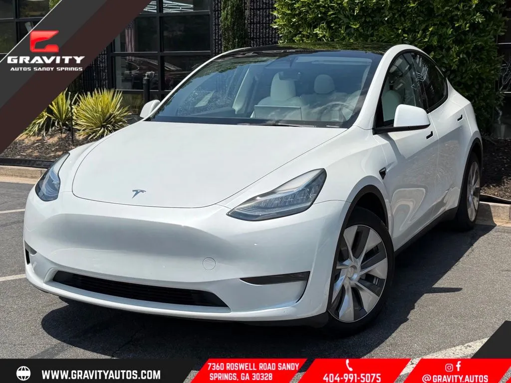 White 2023 Tesla Model Y Long Range for sale in Sandy Springs, GA
