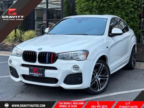 White 2016 BMW X4 xDrive28i for sale in Sandy Springs, GA