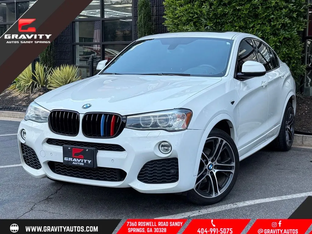 White 2016 BMW X4 xDrive28i for sale in Sandy Springs, GA