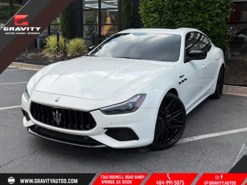 White 2023 Maserati Ghibli Modena for sale in Sandy Springs, GA