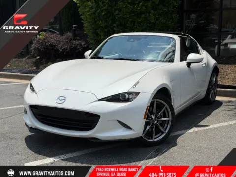 White 2023 Mazda Miata RF Grand Touring for sale in Sandy Springs, GA