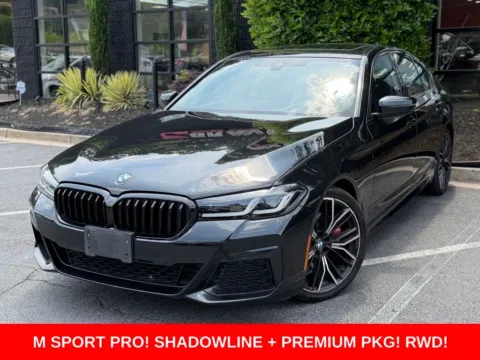 Black 2023 BMW 5 Series 530i for sale in Sandy Springs, GA