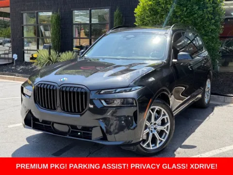 Black 2023 BMW X7 xDrive40i for sale in Sandy Springs, GA