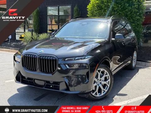 Black 2023 BMW X7 xDrive40i for sale in Sandy Springs, GA