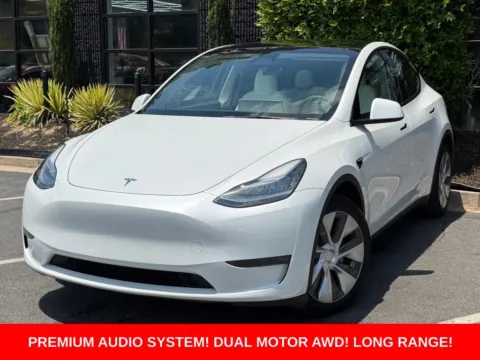 White 2023 Tesla Model Y Long Range for sale in Sandy Springs, GA
