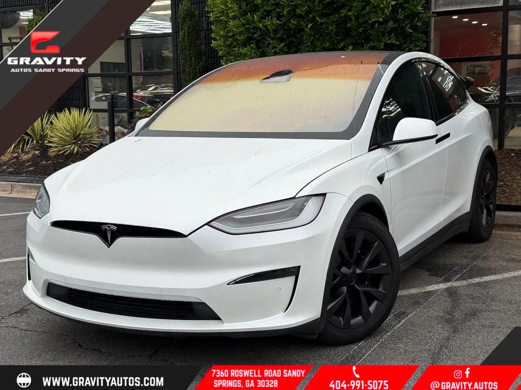 White 2022 Tesla Model X Plaid for sale in Sandy Springs, GA