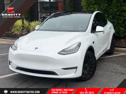 White 2020 Tesla Model Y Long Range for sale in Sandy Springs, GA