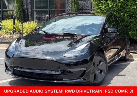 Black 2021 Tesla Model 3 Standard Range Plus for sale in Sandy Springs, GA