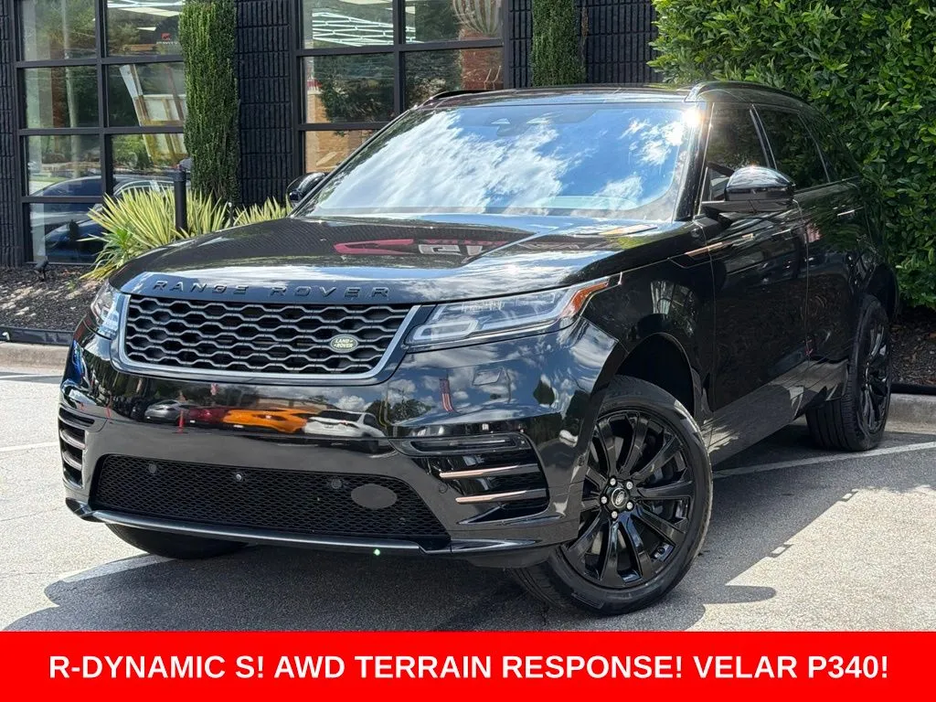 Black 2021 Land Rover Range Rover Velar R-Dynamic S for sale in Sandy Springs, GA