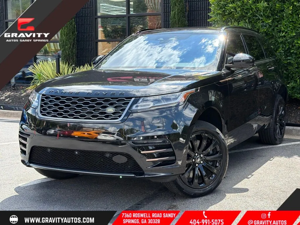 Black 2021 Land Rover Range Rover Velar R-Dynamic S for sale in Sandy Springs, GA
