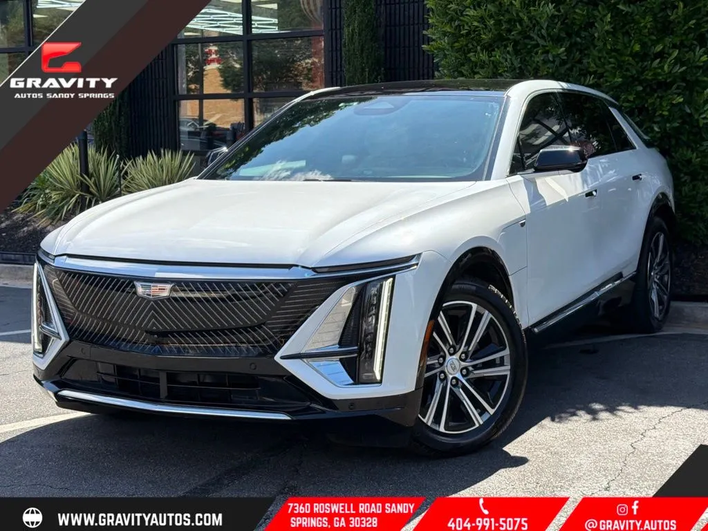 White 2024 Cadillac LYRIQ Luxury for sale in Sandy Springs, GA