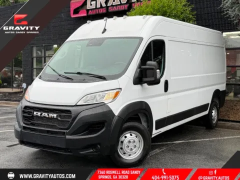 White 2023 Ram ProMaster 2500 High Roof for sale in Sandy Springs, GA