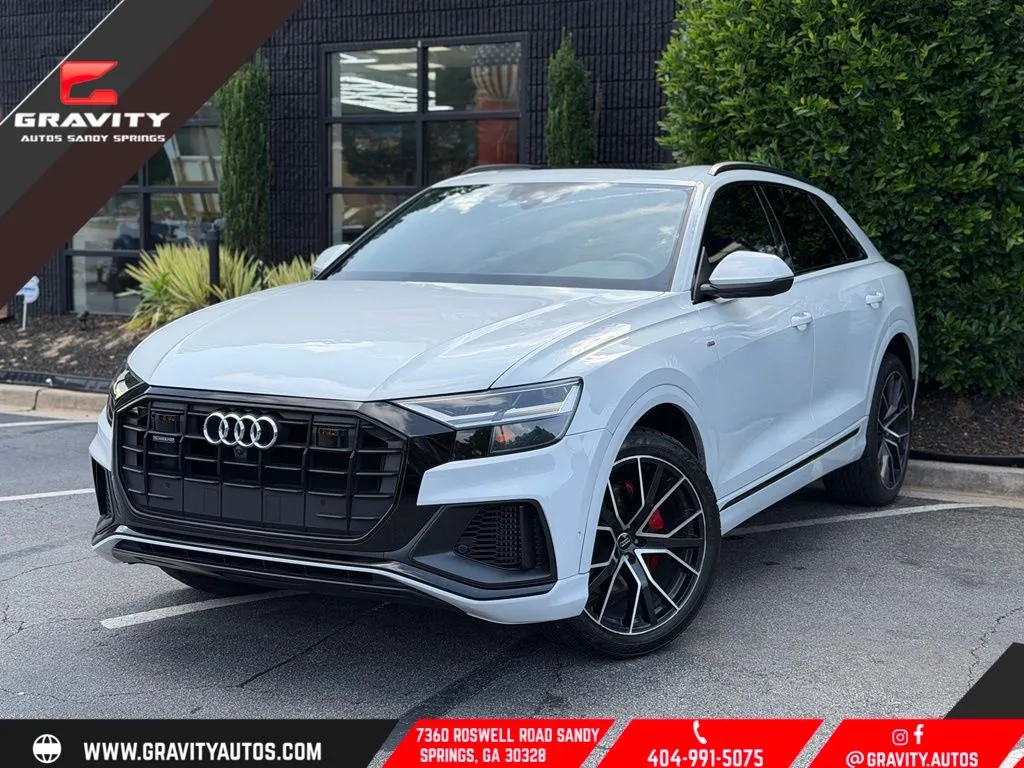 White 2020 Audi Q8 55 Premium Plus for sale in Sandy Springs, GA