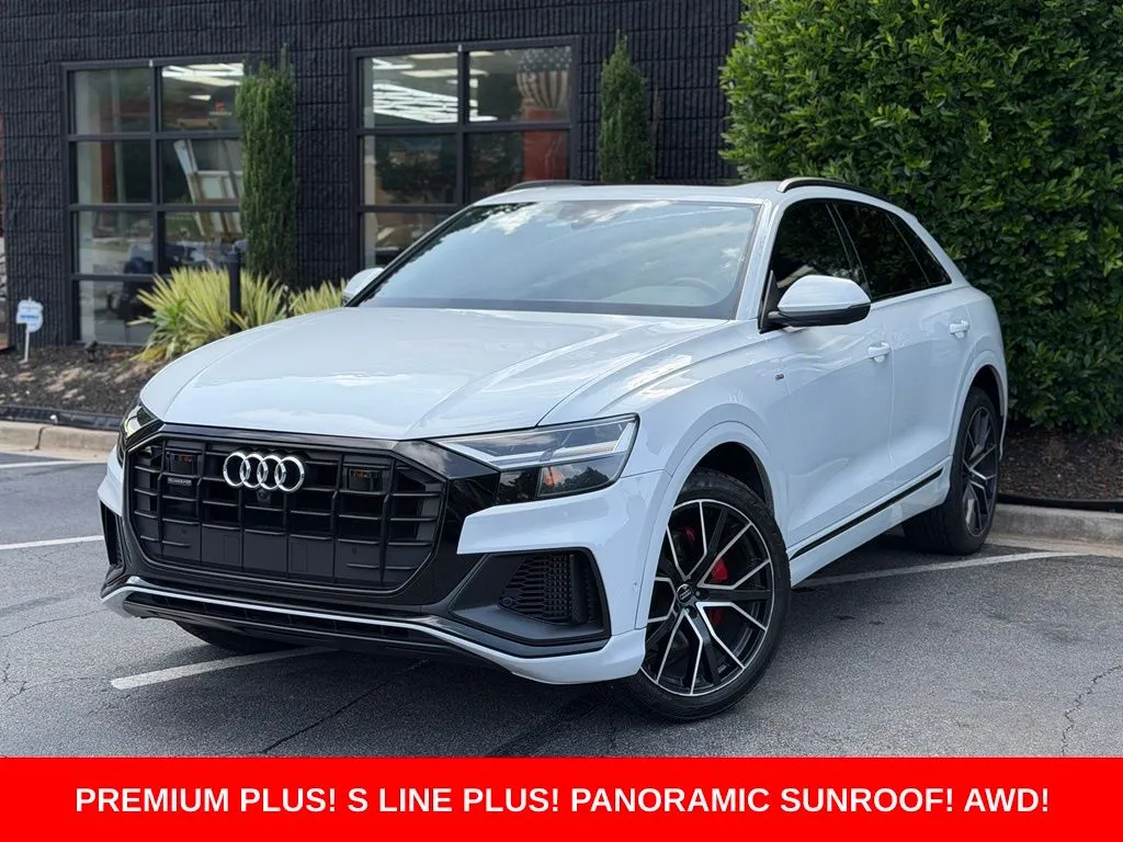 White 2020 Audi Q8 55 Premium Plus for sale in Sandy Springs, GA