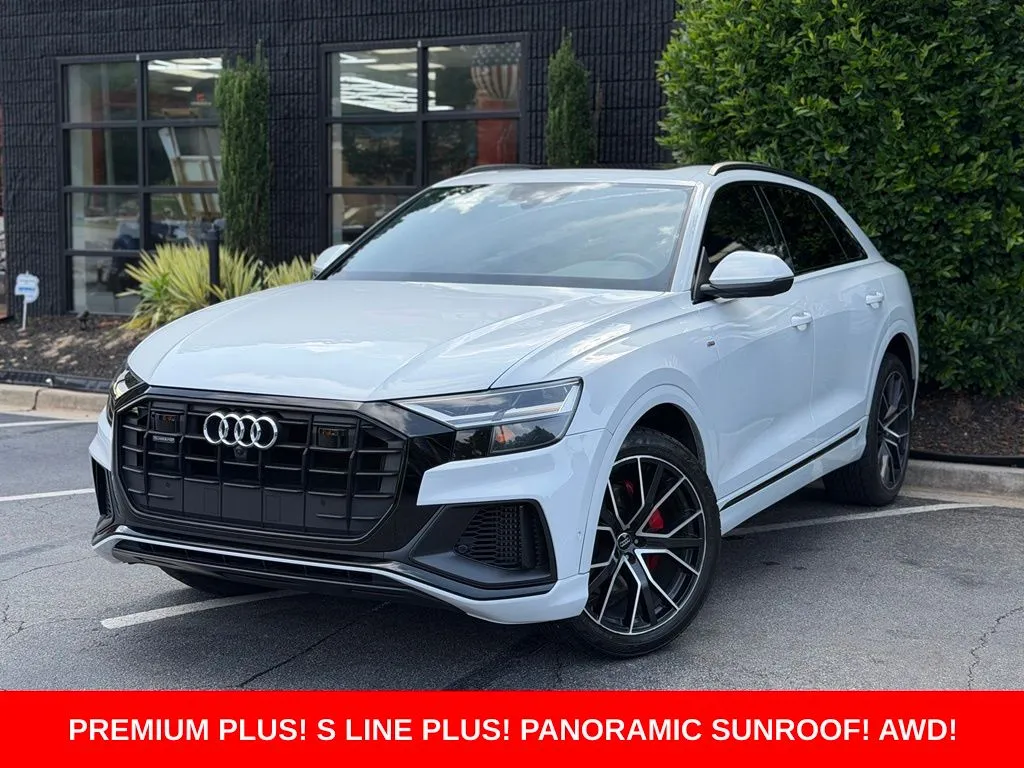 White 2020 Audi Q8 55 Premium Plus for sale in Sandy Springs, GA