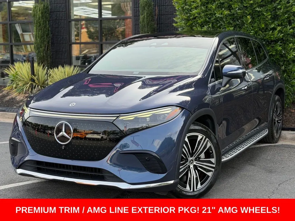 Blue 2023 Mercedes-Benz EQS 450 for sale in Sandy Springs, GA