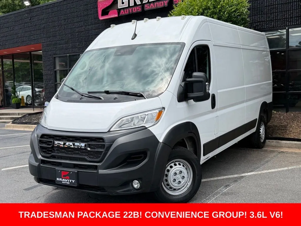 White 2025 Ram ProMaster 2500 High Roof for sale in Sandy Springs, GA