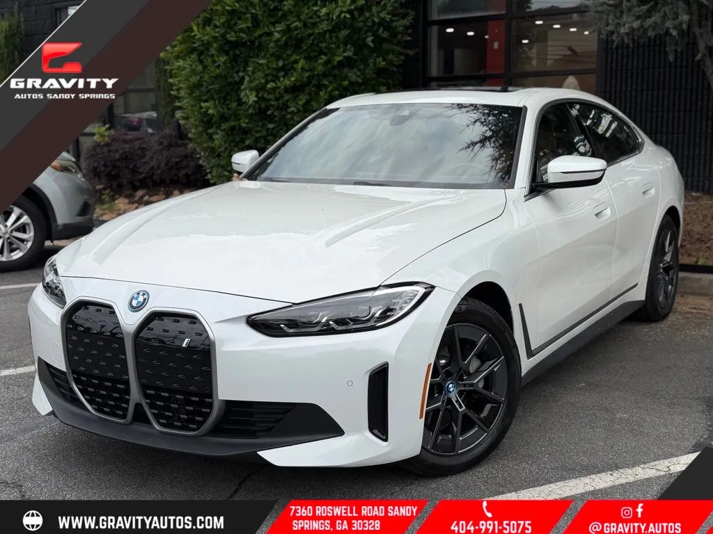 White 2023 BMW i4 eDrive35 for sale in Sandy Springs, GA
