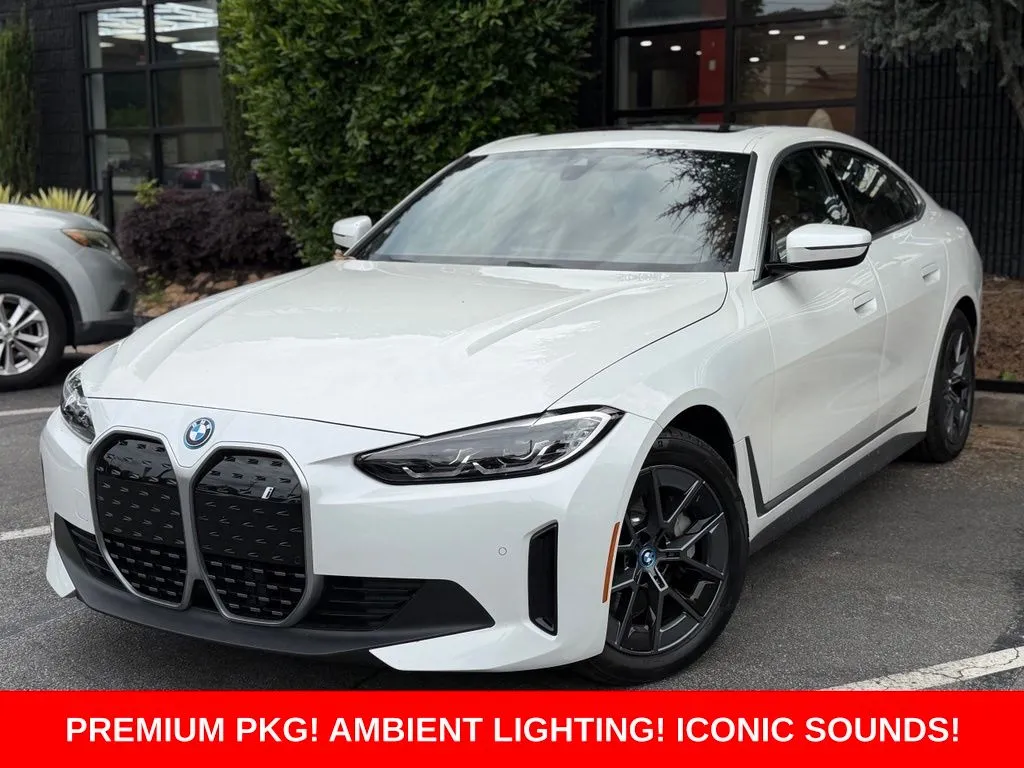 White 2023 BMW i4 eDrive35 for sale in Sandy Springs, GA