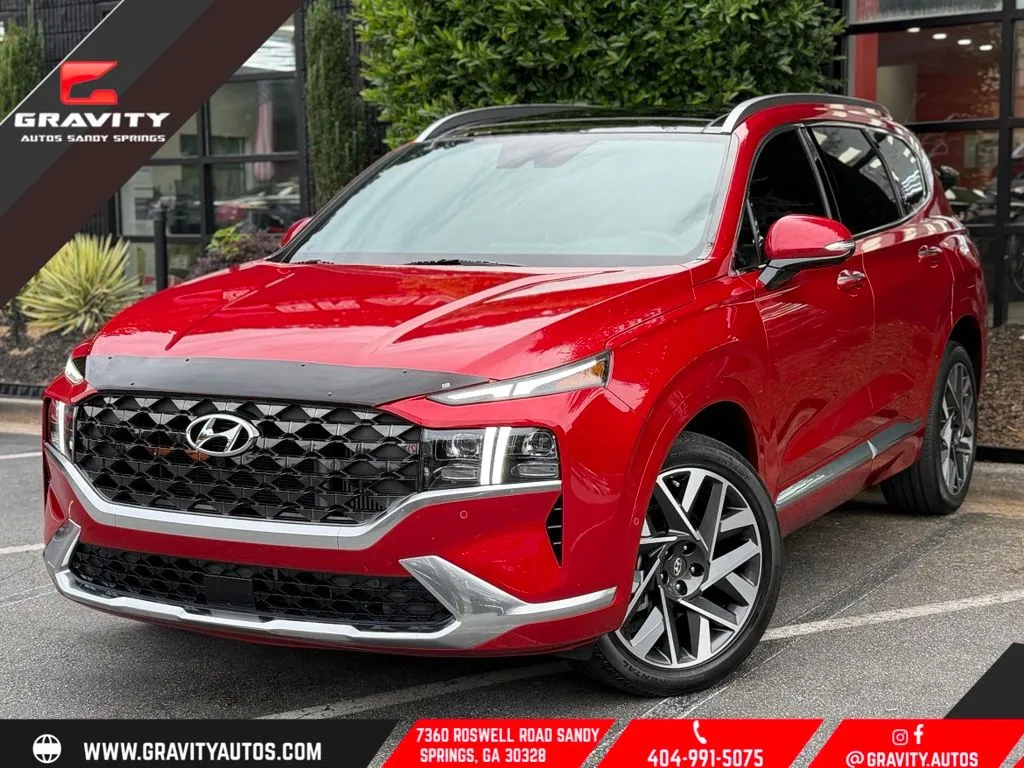 Red 2023 Hyundai Santa Fe Calligraphy for sale in Sandy Springs, GA
