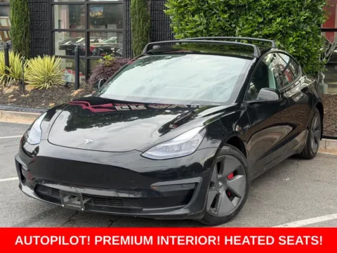 Black 2021 Tesla Model 3 Standard Range Plus for sale in Sandy Springs, GA