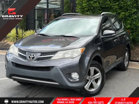Gray 2015 Toyota RAV4 XLE for sale in Sandy Springs, GA