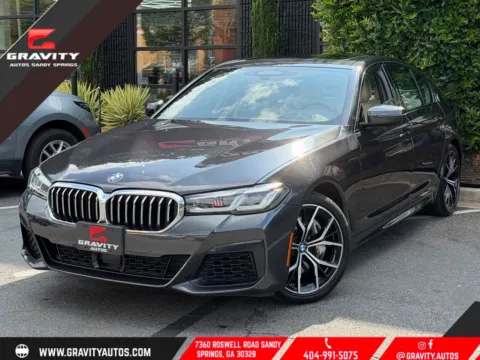Gray 2023 BMW 5 Series 540i for sale in Sandy Springs, GA