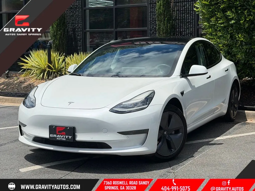 White 2020 Tesla Model 3 Standard Range Plus for sale in Sandy Springs, GA