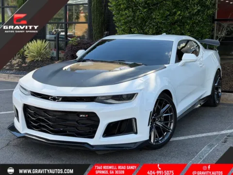 White 2019 Chevrolet Camaro ZL1 for sale in Sandy Springs, GA