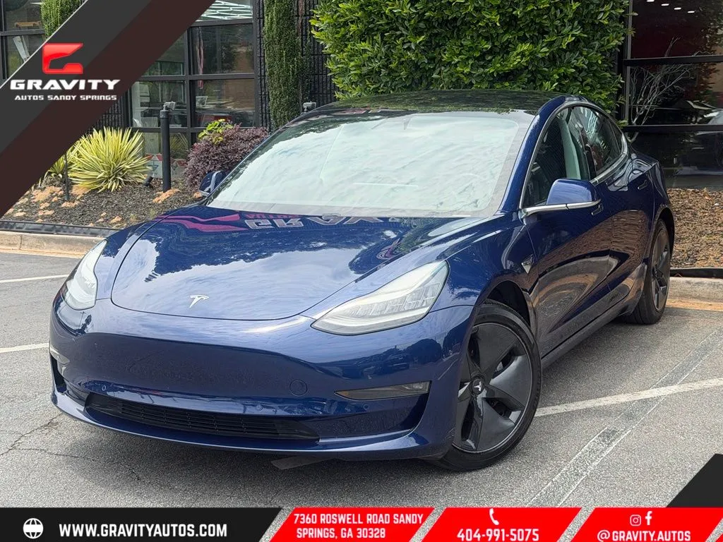 Blue 2018 Tesla Model 3 Long Range for sale in Sandy Springs, GA