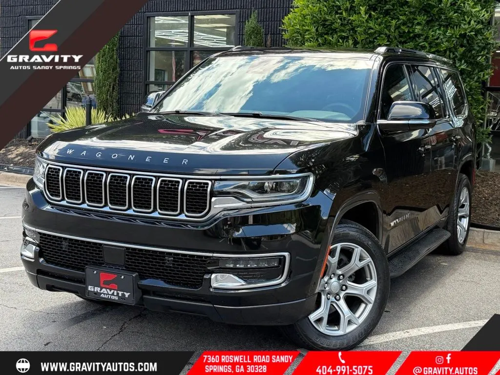 Black 2022 Jeep Wagoneer Series II for sale in Sandy Springs, GA