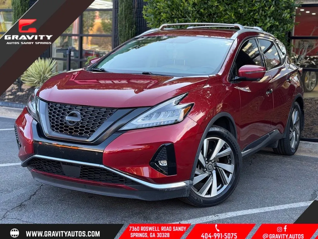Red 2019 Nissan Murano SL for sale in Sandy Springs, GA
