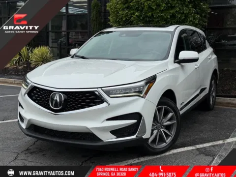 White 2021 Acura RDX Technology Package for sale in Sandy Springs, GA