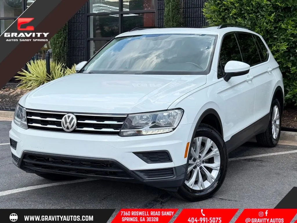White 2019 Volkswagen Tiguan 2.0T SE for sale in Sandy Springs, GA